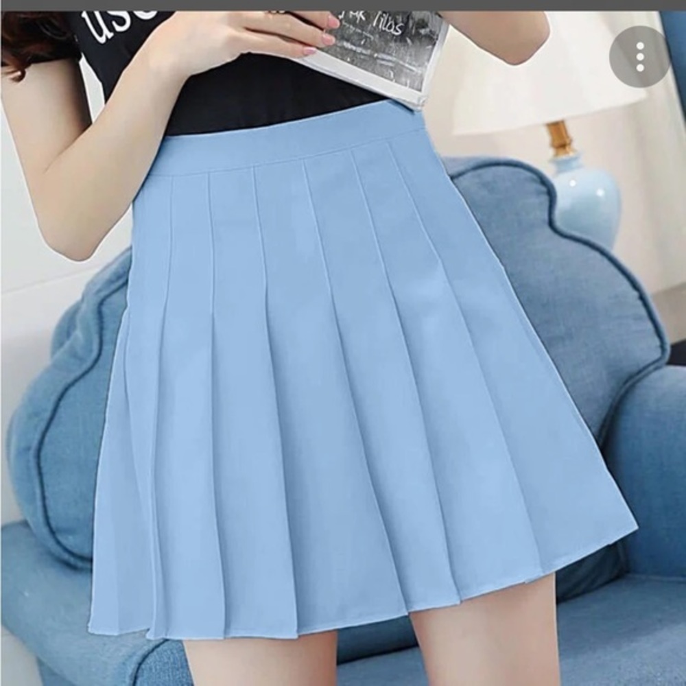 🍵 Tennis skirt skort blue pleated small